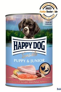 Sensible Puppy & Junior - Huhn, Lachs  - losos 400 g
