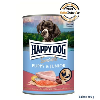 Sensible Puppy & Junior - Huhn, Lachs  - losos