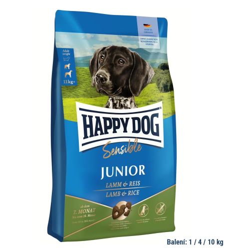 AKCIA Sensible Junior Lamb & Rice 10 kg - 10 %