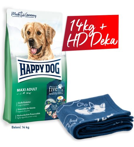 AKCE Fit & Vital Maxi Adult 14kg + HD Deka