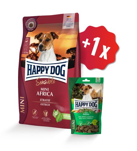 AKCE Mini Africa 800 g + 1 x Soft Snack 100 g  