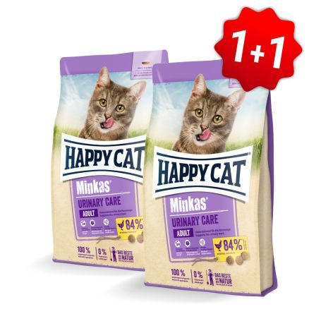 Akce Minkas Urinary Care Geflügel 1,5 kg 1+1