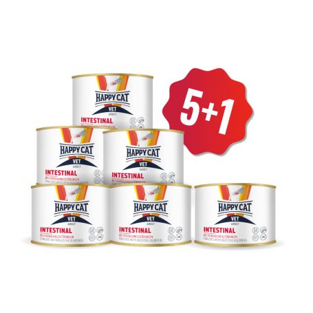 AKCIA HC VET Diéta Intestinal 200 g 5+1