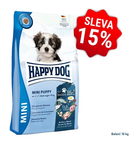 AKCIA Fit&Vital Mini Puppy 10 kg  so zľavou 15% (SK) 