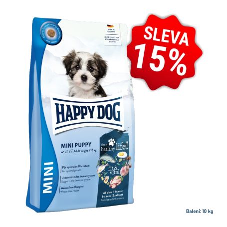 AKCIA Fit&Vital Mini Puppy 10 kg  so zľavou 15% (SK) 