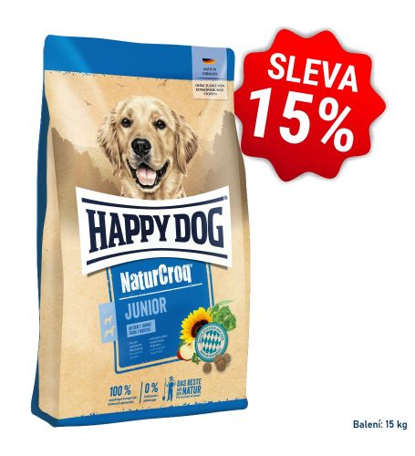 AKCIA NaturCroq Junior 15 kg  so zľavou 15% (SK)
