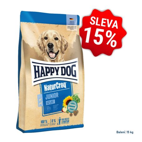 AKCIA NaturCroq Junior 15 kg  so zľavou 15% (SK)
