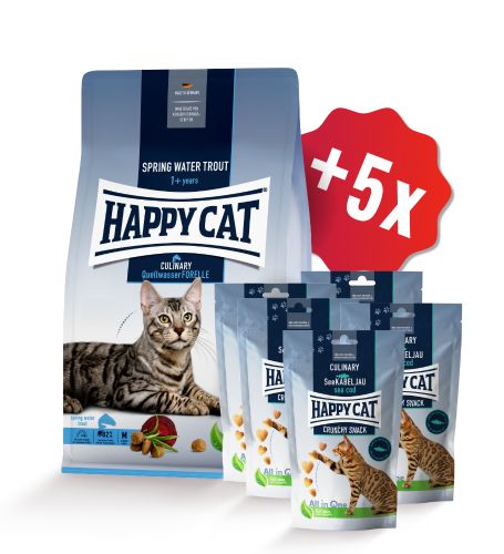 AKCE Culinary Quellwasser-Forelle 10kg + 5x pamlsek