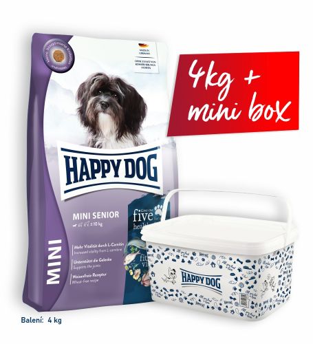 AKCIA HD Mini Senior 4kg + mini box (SK)
