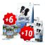 AKCE fit & vital Junior 10 kg + 6 konzerv 400g a 10x pamlsek