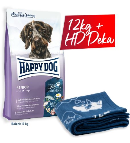 AKCE Fit & Vital Senior 12kg + HD Deka