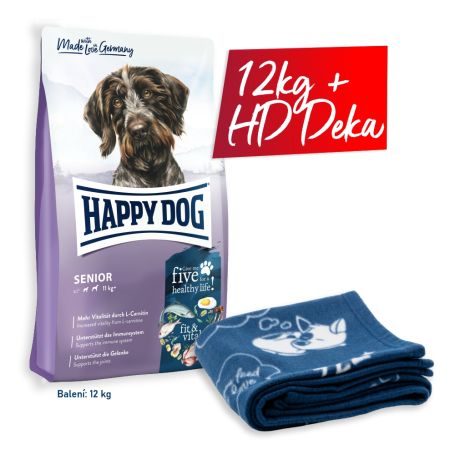 AKCE Fit & Vital Senior 12kg + HD Deka