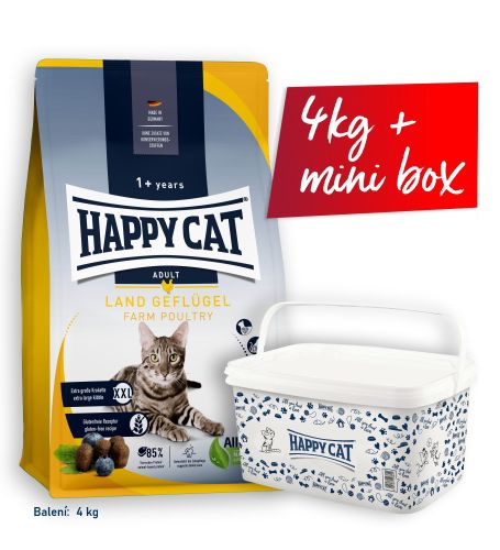 AKCIA HC Culinary Land-Geflügel 4kg + mini box (SK) 