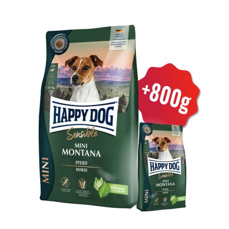 AKCIA Sensible Mini Montana 4 kg + 800g