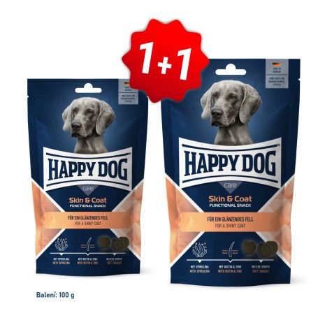 AKCE Care Snack Skin & Coat 100g 1+1