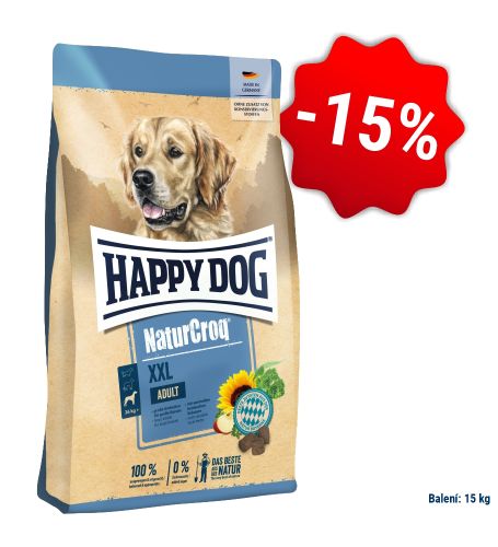 AKCE NaturCroq XXL 15 kg - 15% 