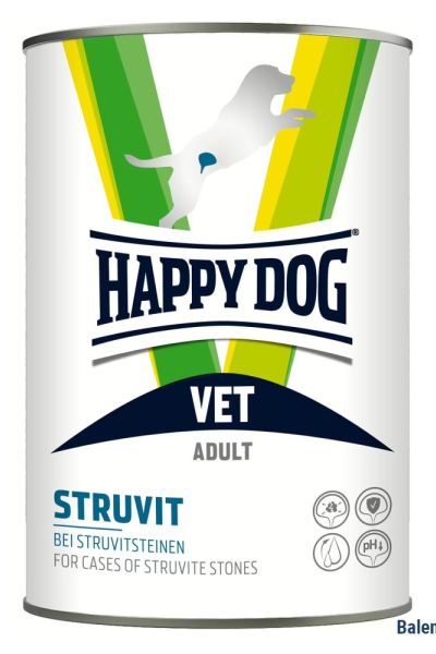 HAPPY DOG STRUVIT ドライフード 4kg HD VET Dieta Struvit 400 g | HAPPYDOG.CZ