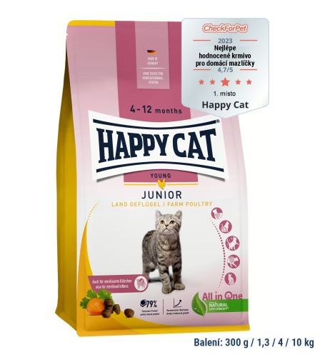 AKCIA Junior Land Geflügel 4 kg - 10%