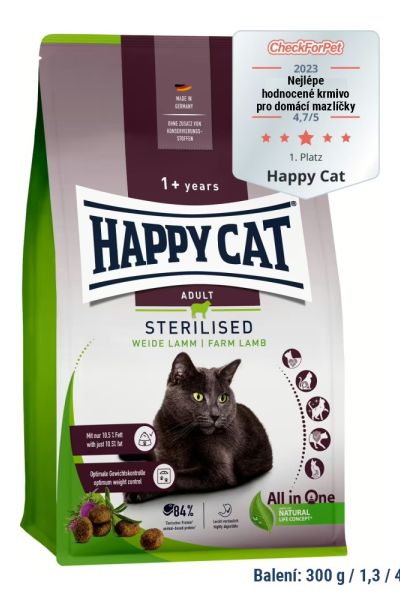 Sterilised Adult Weide-Lamm / Jahňacie 10 kg