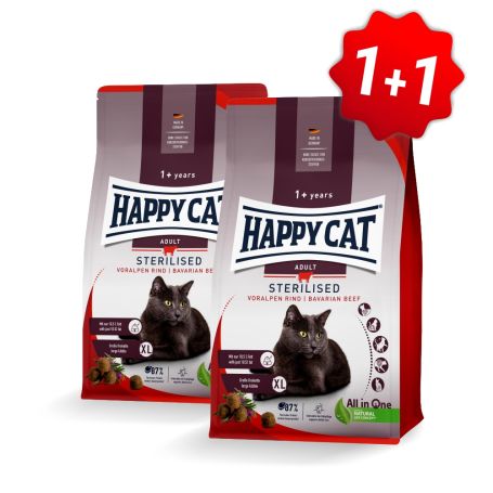 Akce Sterilised Voralpen-Rind 1,3 kg (1+1)