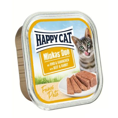 Minkas Duo Paté - Hovězí & Králík 100 g