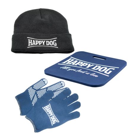 Darček k nákupu nad 64 EUR - Rukavice, čiapka, podsedák