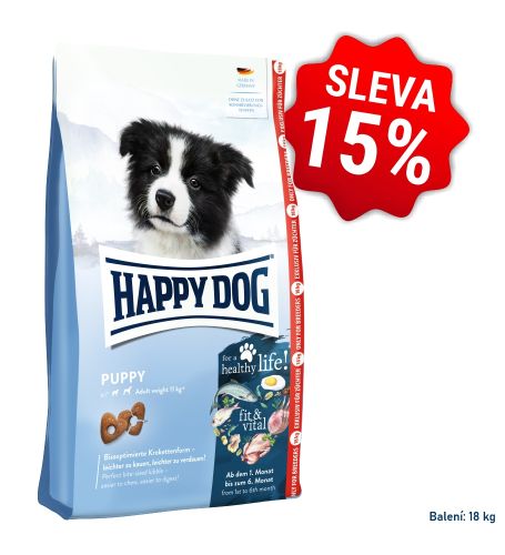 AKCIA Fit&Vital Puppy 18 kg  so zľavou 15% (SK)