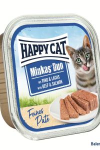 Minkas Duo Paté - Hovězí & Losos 100 g