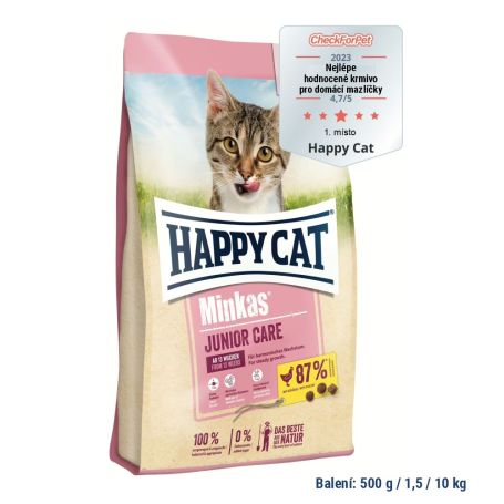AKCIA Minkas Junior Care Geflügel 500 g - 10%