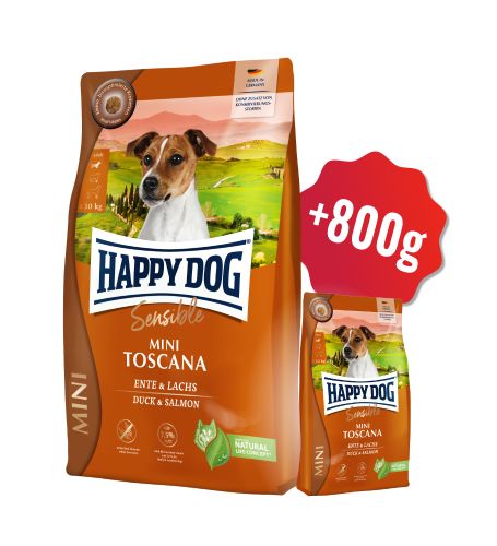 AKCIA Sensible Mini Toscana 4 kg + 800g (SK) 