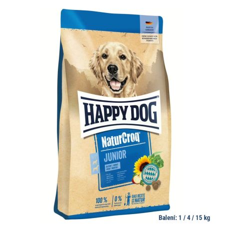 AKCE NaturCroq Junior 20x 1kg  za cenu 15 kg