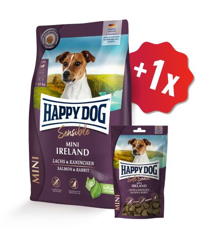 AKCIA Mini Ireland 800g + 1 x Soft Snack 100 g (SK)