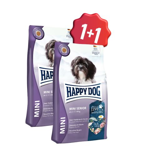 Akcia fit&vital Mini Senior 800 g 1+1 (SK)  