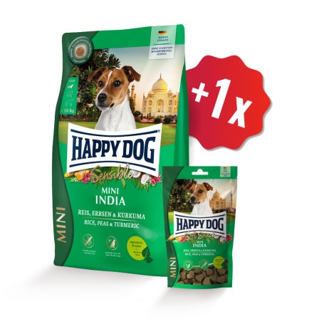 AKCE Mini India 800 g + 1 x Soft Snack 100 g 