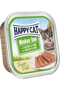 HC Minkas Duo Paté - Drůbež & Jehně 100 g