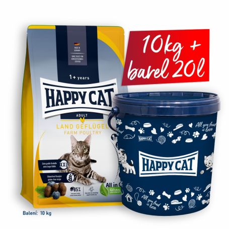 AKCE HC Culinary Land-Geflügel 10kg + malý barel 20l