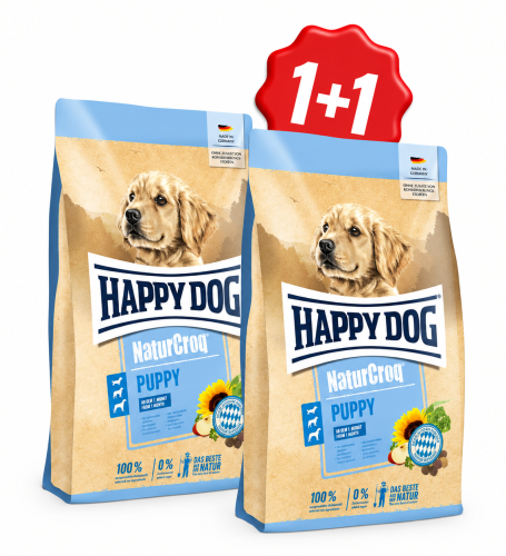 Akce NaturCroq Puppy 1 kg 1+1 (exp. 1/27)