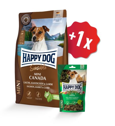 AKCE Mini Canada 800 g + 1 x Soft Snack 100 g 