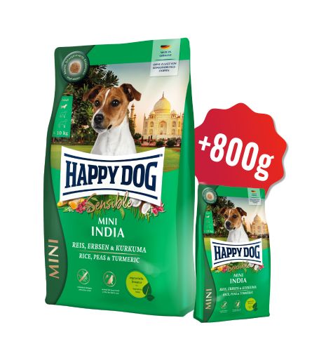 AKCIA Sensible Mini India 4 kg + 800g (SK) 