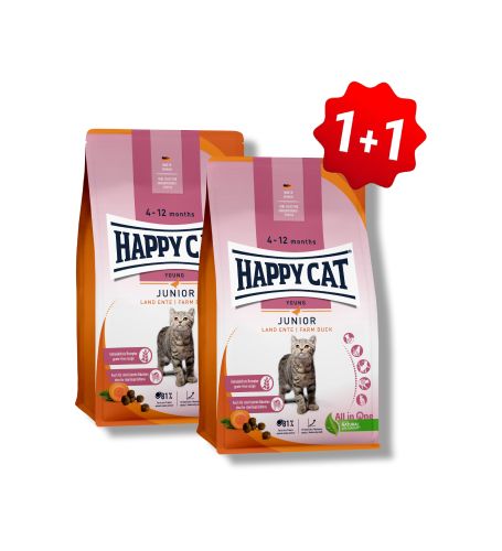 AKCIA Junior Land Ente 1,3 kg 1+1