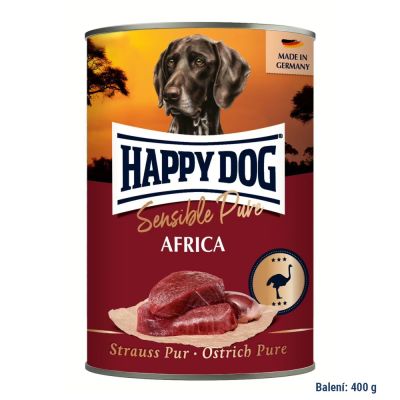 Konzerva Sensible Pure Africa - pštros