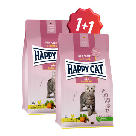 Akcia Junior Land Geflügel / Drůbež 1,3 kg 1+1 (SK)
