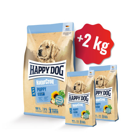 AKCE NaturCroq Puppy 15 kg + 2 kg 