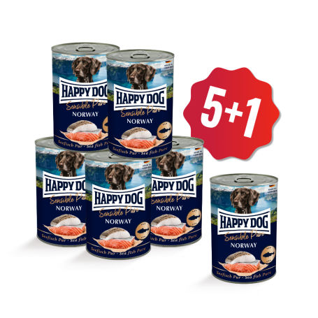 AKCE Lachs Pur Norway - losos 400 g (5+1)