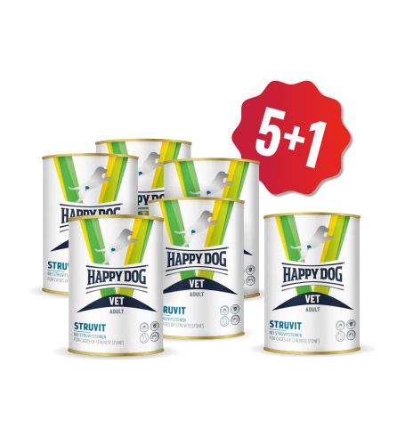 AKCIA Konzerva HD VET Struvit 400 g 5+1