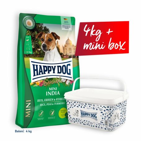 AKCE Mini India 4kg + mini box 