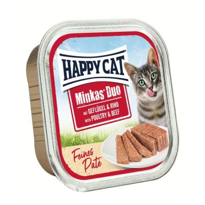 Minkas Duo Paté - Drůbež & Hovězí 100 g