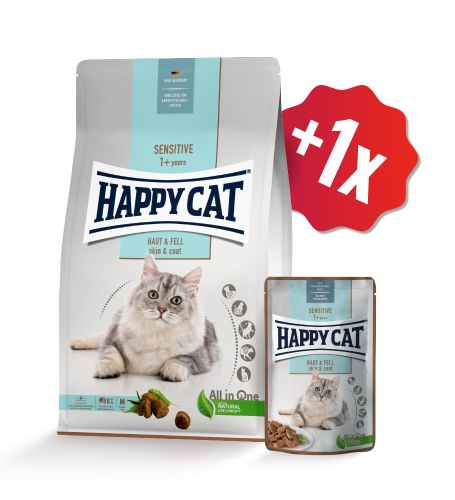 AKCE Sensitive Haut & Fell 1,3 kg + 1 x Kapsička