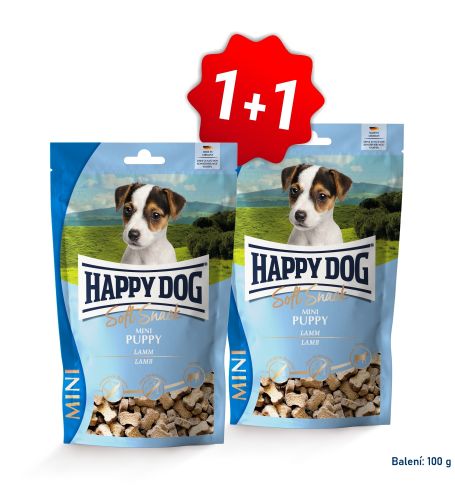 AKCIA Soft Snack Mini Puppy Lamm 100 g 1 + 1 (exp. 11/26)