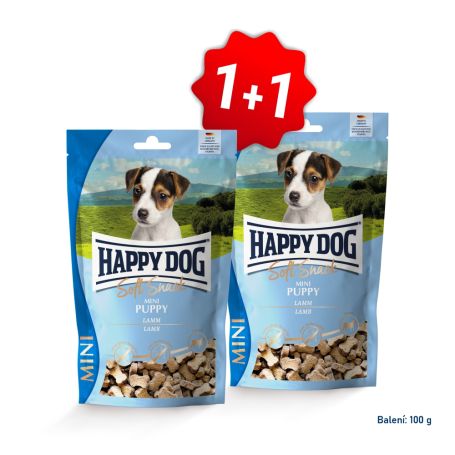 AKCIA Soft Snack Mini Puppy Lamm 100 g 1 + 1 (exp. 11/26)